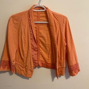 Orange Blazer
